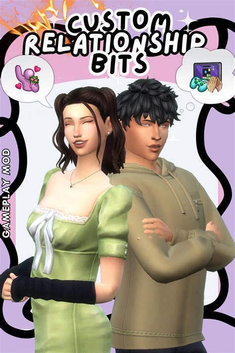 Expanded Storytelling Relationship Bits Mod Sims 4 Teen Sims 4
