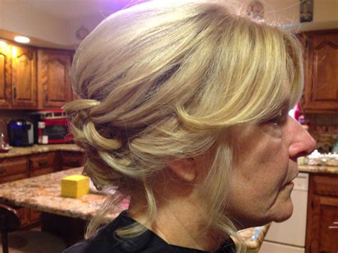 Updo Mother Of The Groom Hair Styles Hair Stylist Mother Of The Groom