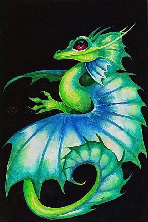 Red Eyed Dragonette Dragon Dreaming Dragon Artwork Dragon Drawing