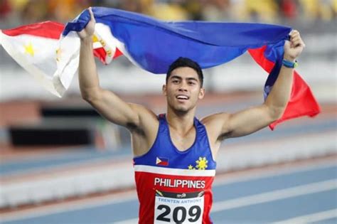 Trenten Anthony Beram First Filipino To Break Seconds In M Track And Field Athlete Anthony