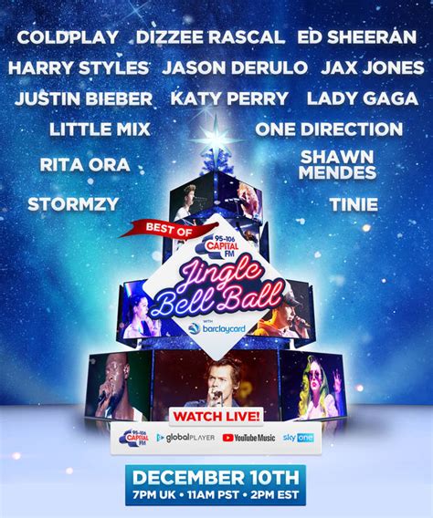 relive the best of capital s jingle bell ball with barclaycard capital