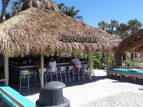 Lido Key Tiki Bar At The Ritz Carlton Beach Club Florida Beach Bar