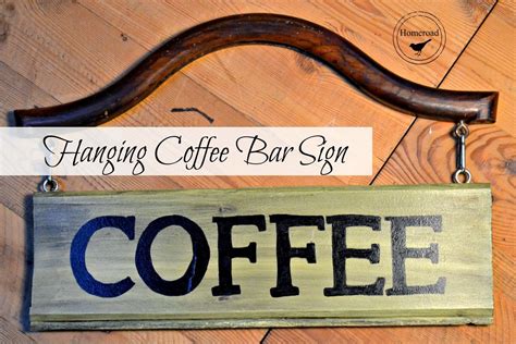 Hanging Coffee Bar Sign Coffee Bar Signs Coffee Bar Coffee Signs