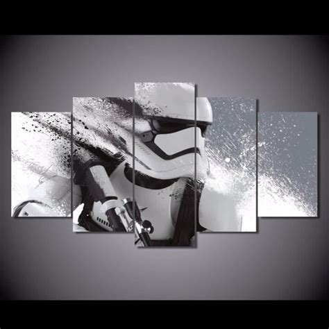 Maybe you would like to learn more about one of these? No Frame tableau toile peinture 5 Pièce Star Wars Film ...