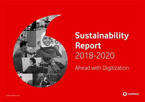 Vodafone Sustainability Report 2018 2020 Dcarbon Egypt