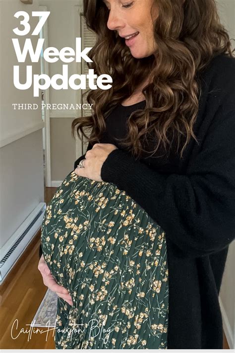 37 Weeks Pregnant Caitlin Houston