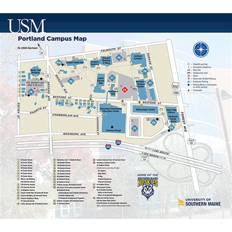 University Of Portland Campus Map