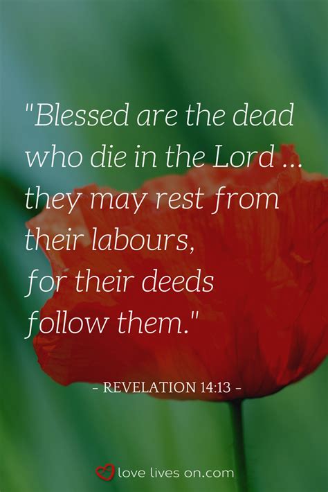 Bible Verse Funeral Comfort