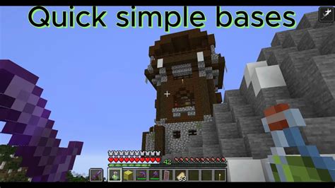 Quickest Minecraft Bases Youtube