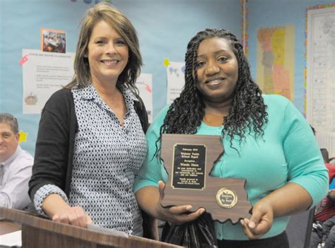 Wanda Dixon Named Webster Parish School Board Teacher Of The Month