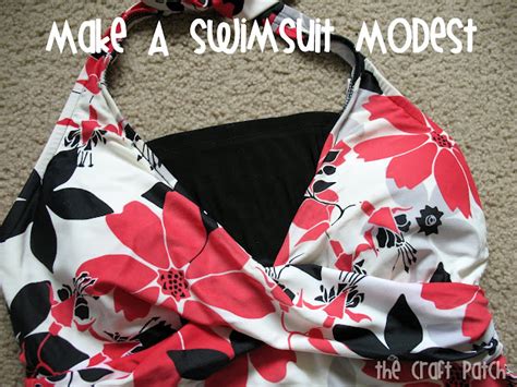 The Craft Patch Make A Swimsuit Modest