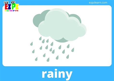 Weather Flashcards With Words View Online Or Free Pdf Download