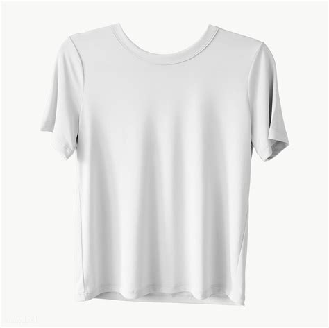 White T Shirt Mockup Transparent Png Premium Image By