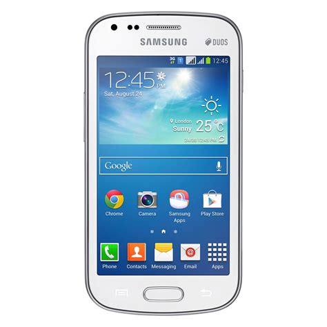 Samsung Galaxy S Duos 2 Gt S7582 Blanc Mobile And Smartphone Samsung