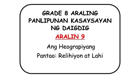 Araling Panlipunan Slogan Tungkol Sa Kababaihan Conten Den 4