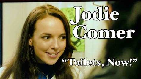 jodie comer toilets now youtube