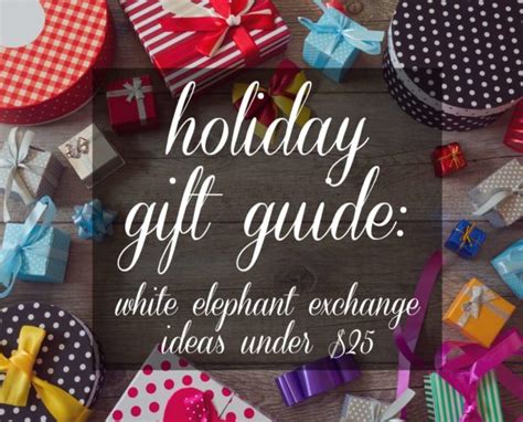 Get gift idea inspo plus a little background on just what this gift exchange is all what are the game rules? Holiday Gift Guide: White Elephant Ideas | Wardrobe Oxygen