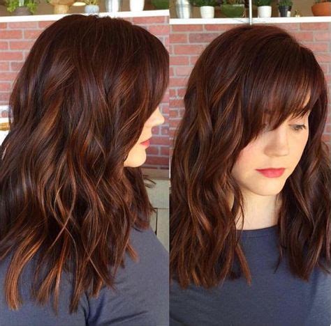 If you didn't already know, dark hair with highlights has become one of this season's hottest trends. Top 35 Warm And Luxurious Auburn Hair Color Styles