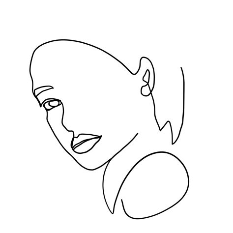 Line Art Woman 9386288 Png