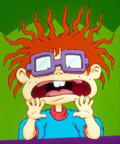 Chuckie Finster Rugrats Colored Pencil Drawing Nickelodeon Art Board