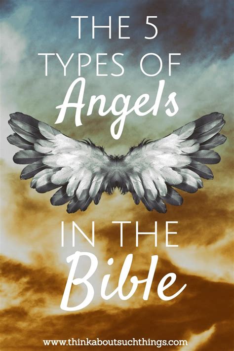 The 5 Incredible Types Of Angels In The Bible Bible Types Of Angels