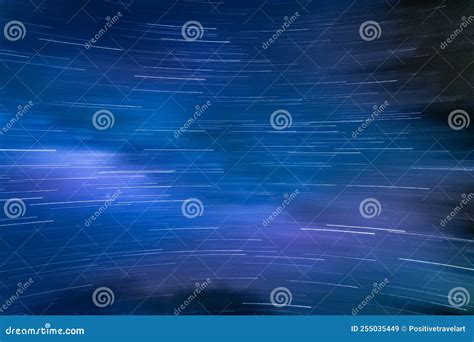 Faster Than Speed Of Light Abstract Concept Background Stars Motion