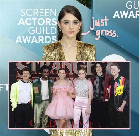 Stranger Things Star Natalia Dyer Calls Out Media For Oversexualizing Her Younger Co Stars