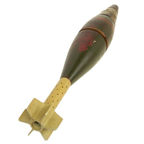 Original British Wwii Ordnance Sbml Two Inch Mortar Inert Round Dated
