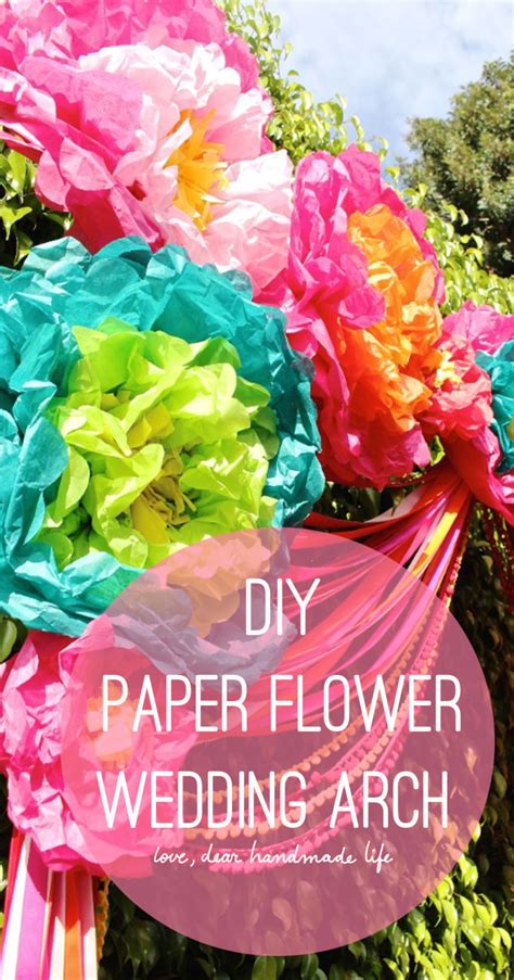 We did not find results for: DIY Paper Flower Wedding Arch - Dear Handmade Life