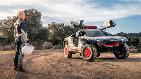 Audi Rs Q E Tron Review Electric But Petrol Powered Dakar Contender