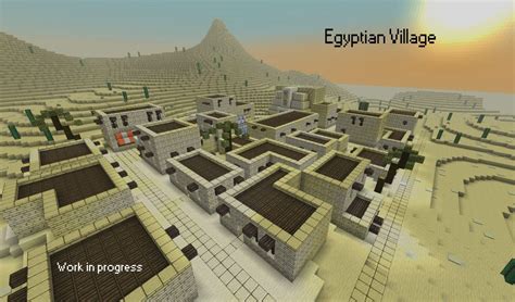 Ancient Egyptian City Minecraft