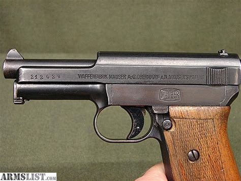 Armslist For Sale Mauser 1914 765mm Wwi Era Pistol W