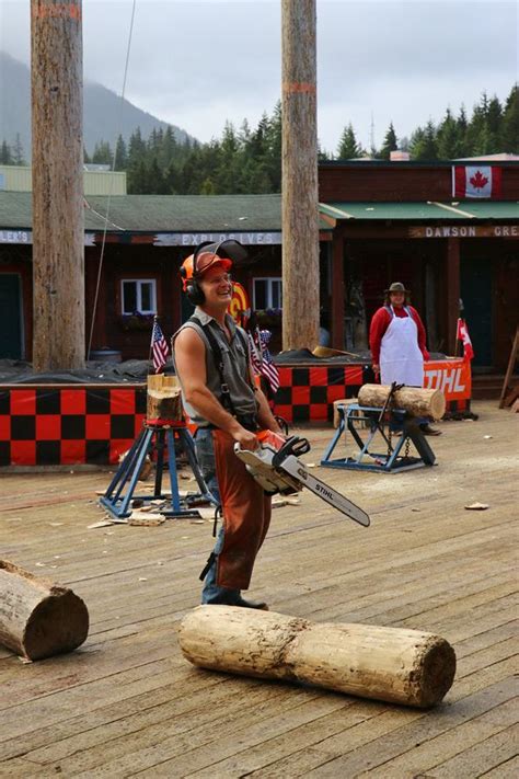 The Great Alaskan Lumberjack Show In Ketchikan Alaska