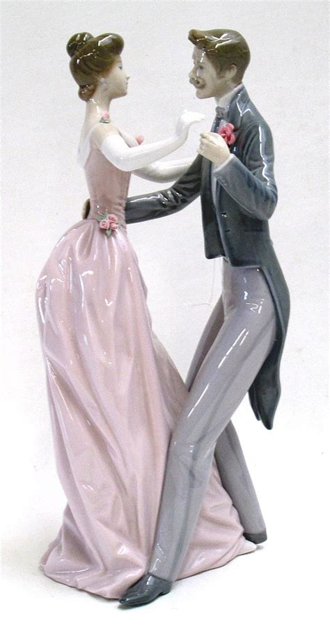 Lot Lladro Porcelain Figurine Anniversary Waltz