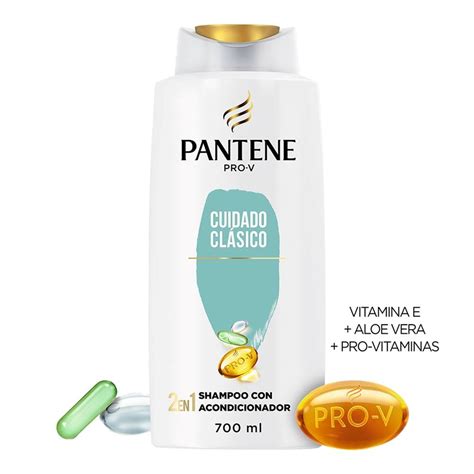 Shampoo Con Acondicionador Pantene Pro V Cuidado Clásico 2 En 1 700 Ml