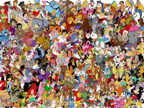Pic All Disney Characters Desktop Background