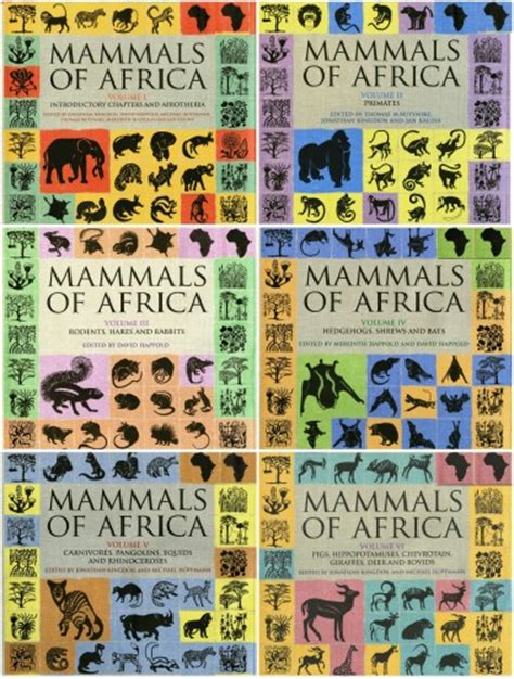 Mammals Of Africa Library Bates College