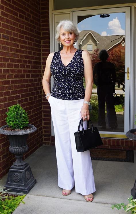 Wide Leg Pants Summer Fashion Outfits Over 60