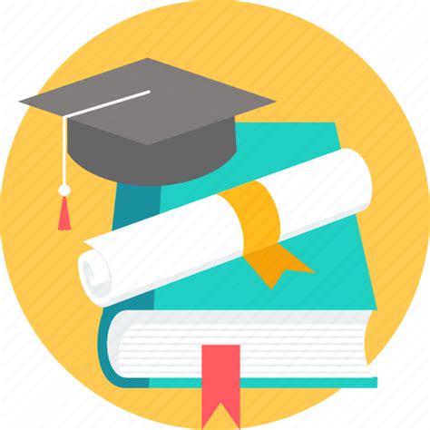 Book Degree Diploma Graduate Graduation Scholar Scholarship Icon