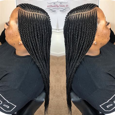 Small Two Layered Cornrows Book Now Link In Bio
