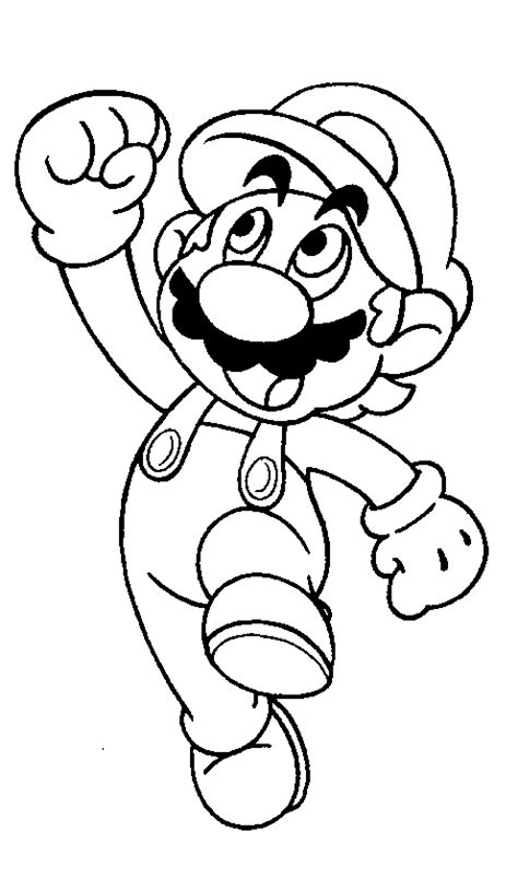 Mario Bros Para Pintar Y Colorear Dibujos Para Colorear Y Pintar 495