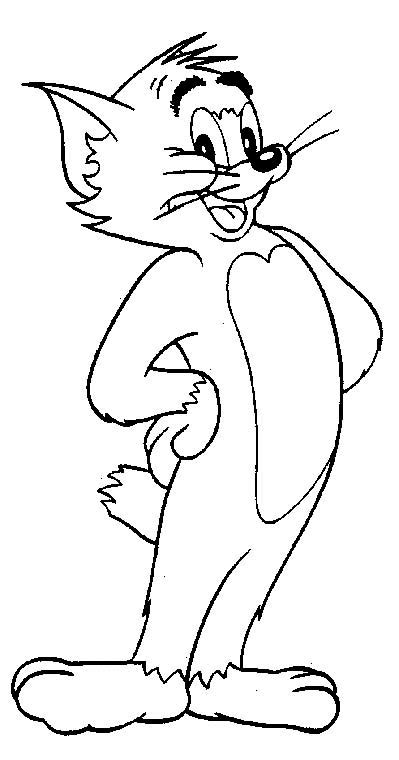 Desenhos Do Tom E Jerry Para Colorir E Imprimir