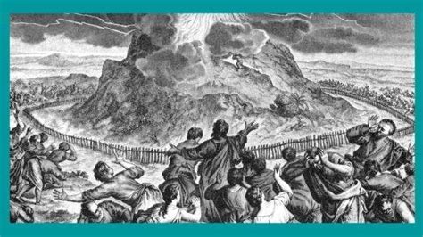 Exodus 19 Israel At Mount Sinai Wikireligions
