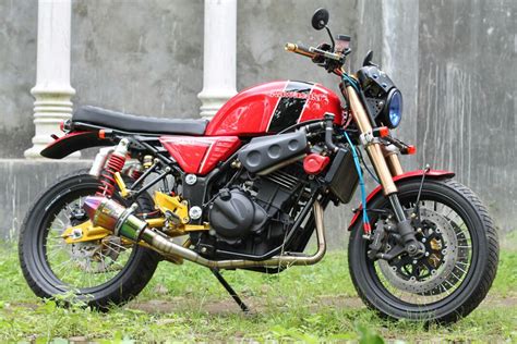 Total biaya modifikasinya senilai ratusan juta rupiah lho. Modifikasi Motor Kawasaki Zx 130 / Serba Serbi Kawasaki Zx ...