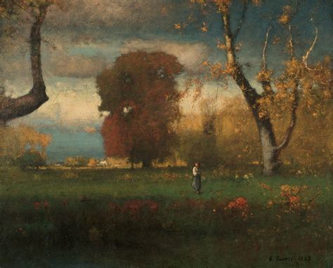 George Inness Landscape 1888 The Ibis American Painting