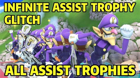 Infinite Assist Trophy Glitch All Assist Trophies Super Smash Bros