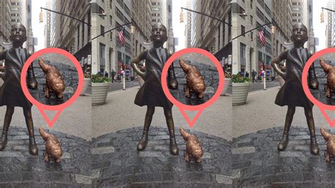 Exclusive Artist Removes Statue Of Pug Peeing On Fearless Girl Because