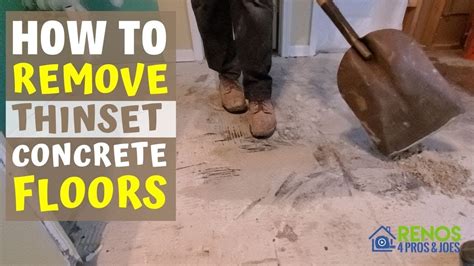 How To Remove Mortar From Floor How To Remove Thinset Dust Free A