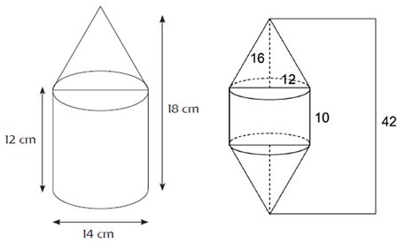 Contoh Soal Gabungan Bangun Ruang Kerucut Dan Tabung Rumus Volume