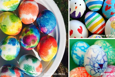 8 Fun Easy Easter Egg Ideas For Toddlers Preschoolers Little Kids